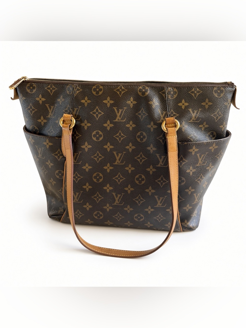 Louis Vuitton Totally MM Monogram Tote Date Code FL0162 Made in France